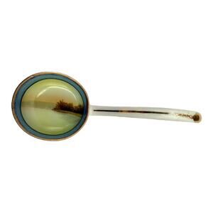 Antique Noritake Porcelain Lusterware Mayonnaise Ladle Spoon
